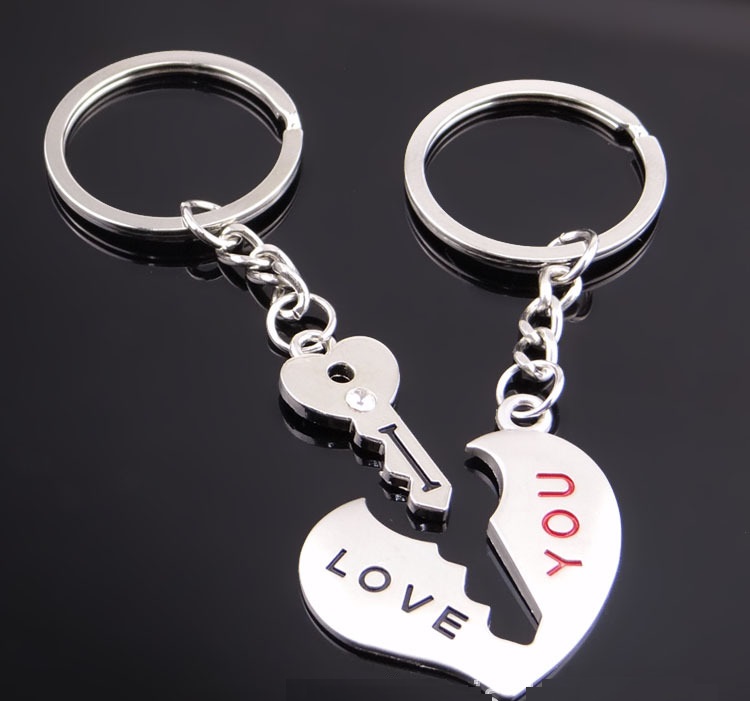 Lovers metal keychain series