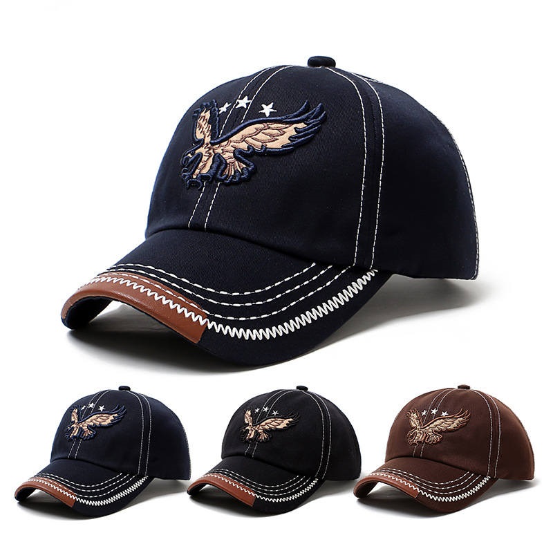 3D Embroidery logo  Twill Cotton 6 Panels Baseball Cap  