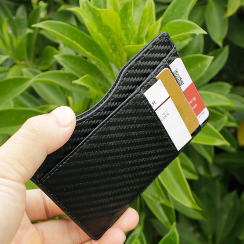  Pu Leather RFID protected card holder  