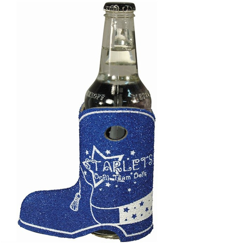 Glitter Boot Bottle Insulator