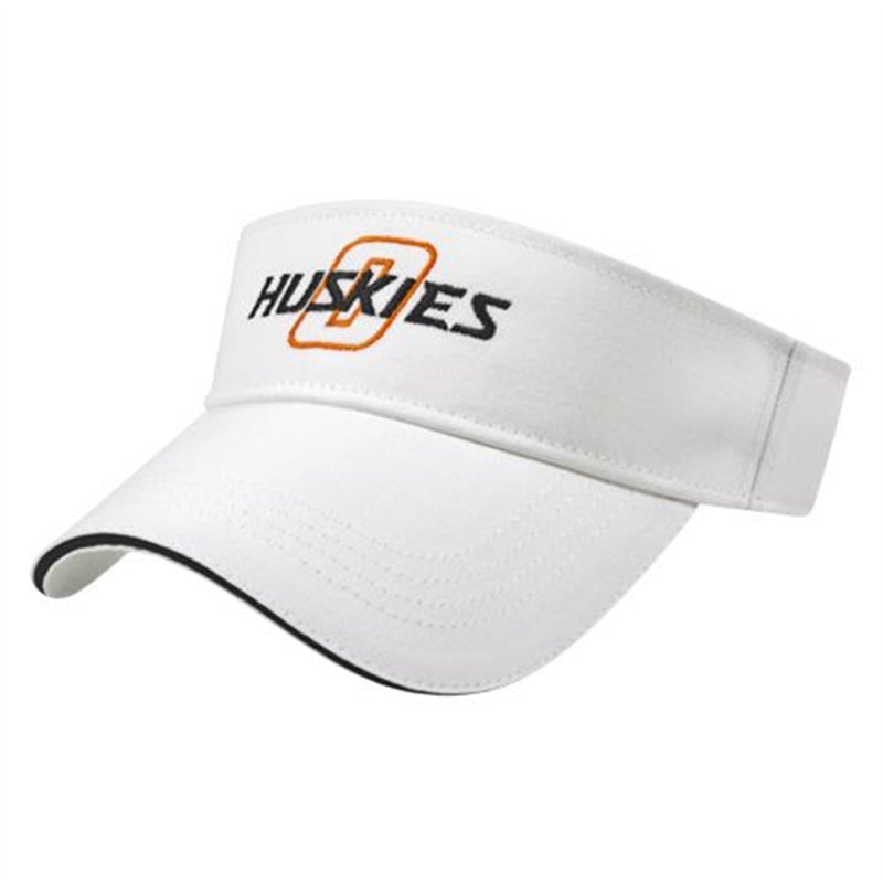 Custom Logo Cotton Sandwich Tennis Visor