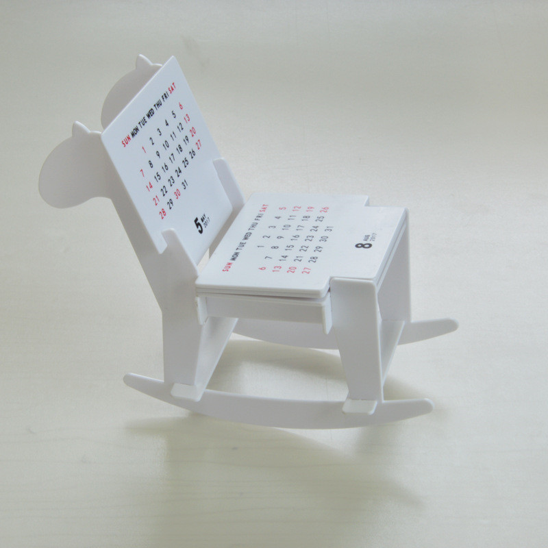  DIY Paper horse Calendar