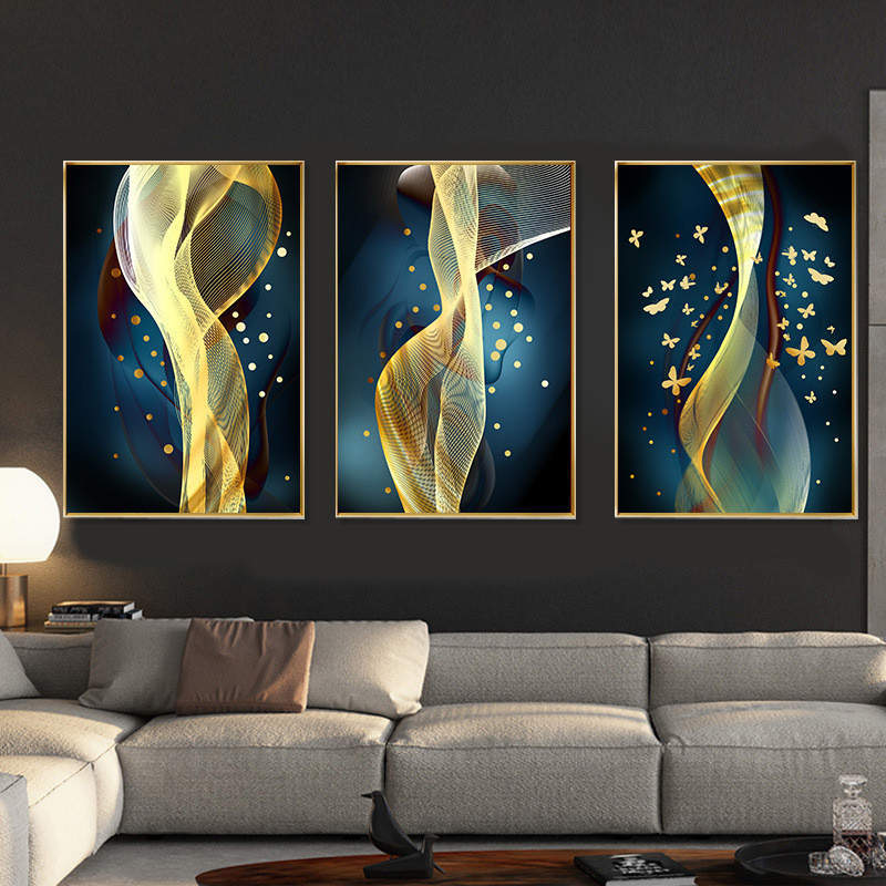 2019 New Product  Full color UV printing MDF living room home decoration picture    