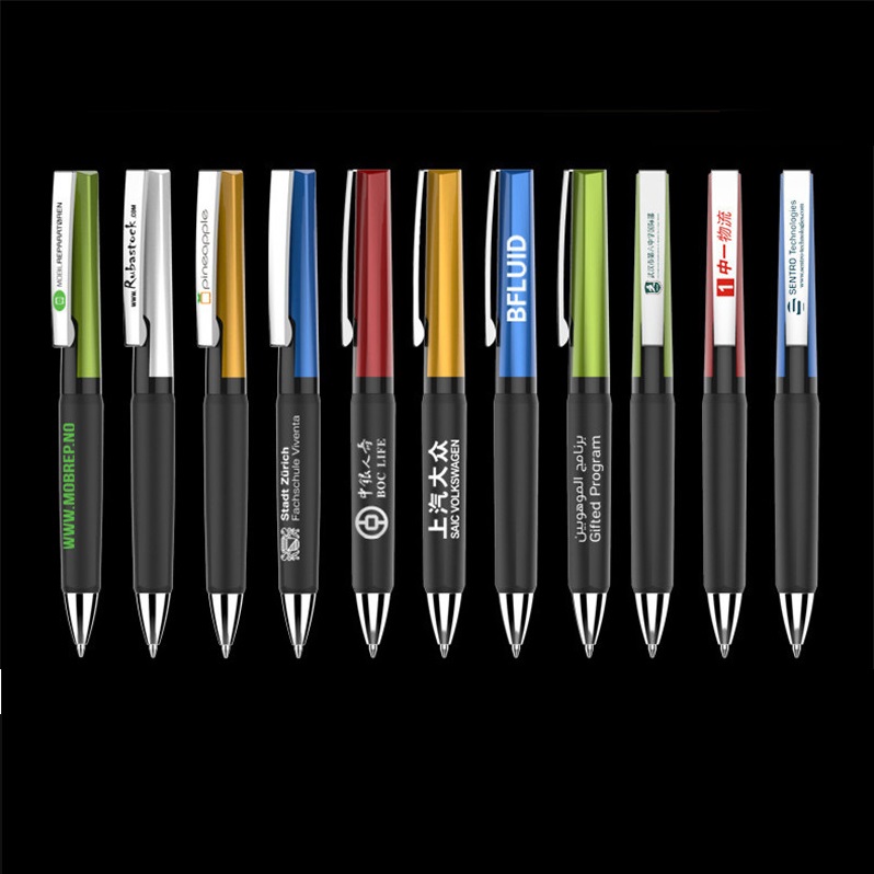  Twist Metal clip ABS Ballpoint Pen