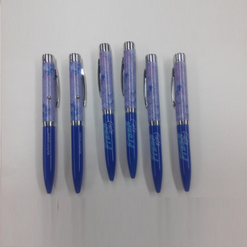 Logo projection ballpoint pen