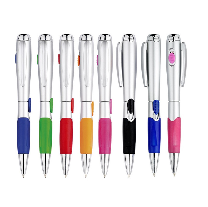 ABS ball pen with led light                                      