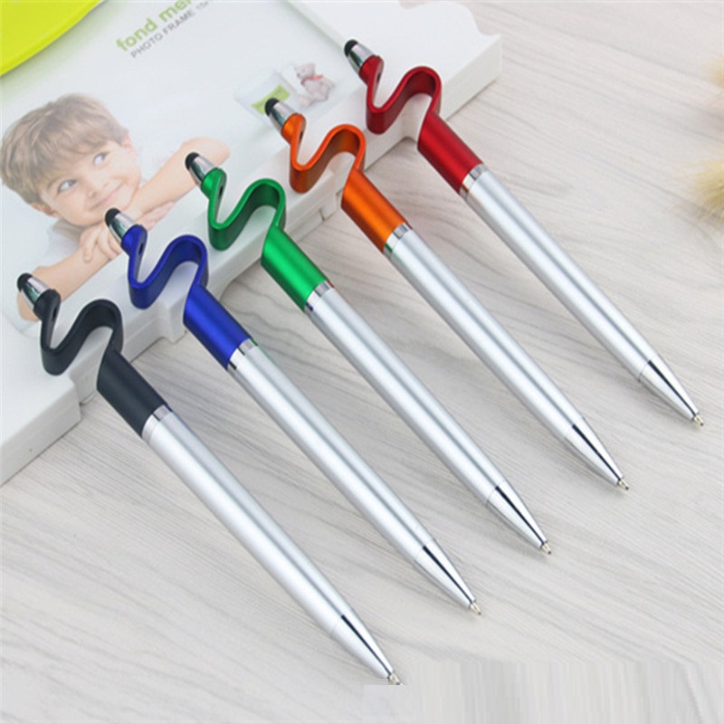 Multi-function ABS Plastic Advertising ball pen&TouchPen&phone holder 3-in-1  