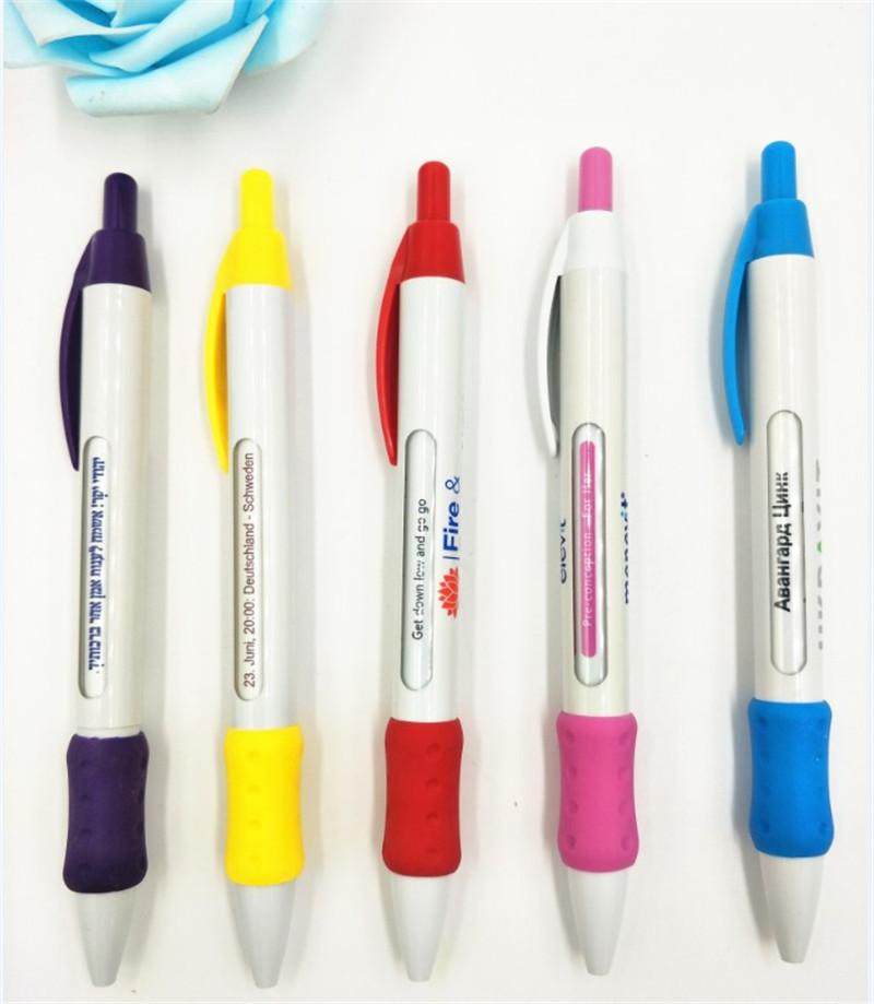 Plastic Scroll advertising ballpen