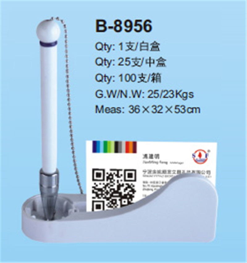 Plastic base advertisement Desk Ballpoint pen 